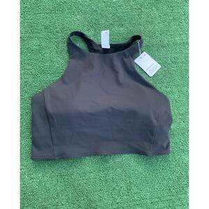 NWT Lululemon Strong Lines Bra *Medium Support, Black Size 8